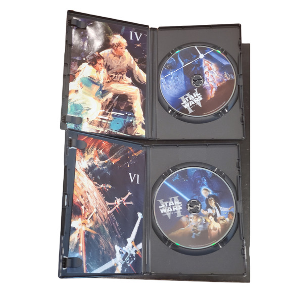 Star Wars Trilogy Widescreen DVD Set of 4 - Picture 3 of 12